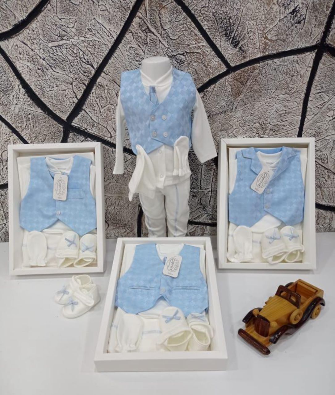 Tenue de baptême bébé — vue 2