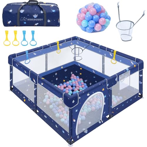 parc de jeu pliable avec balles