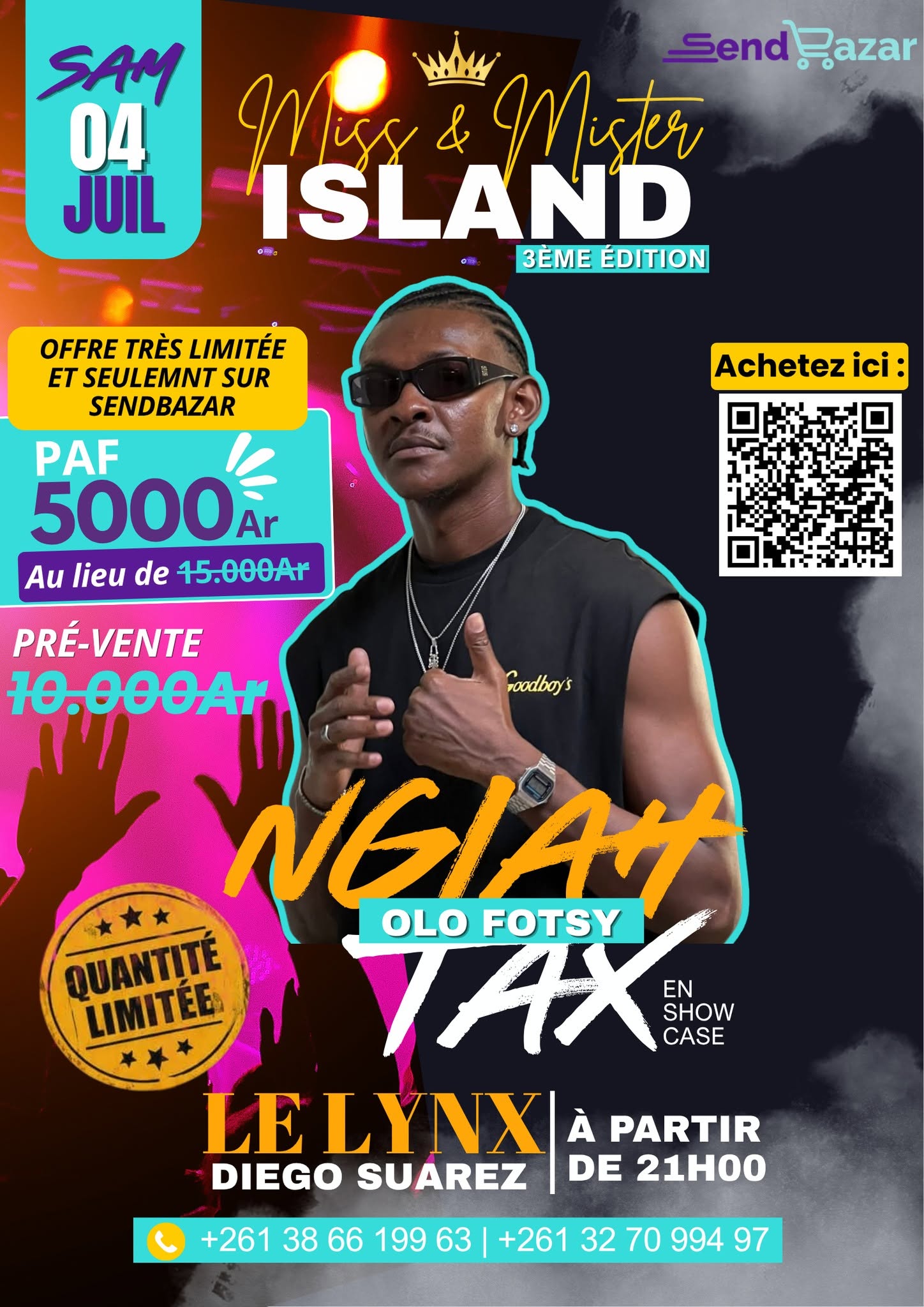 Concours Miss & Mister Island 3ᵉ Édition & Showcase de Ngiah Tax — vue 1