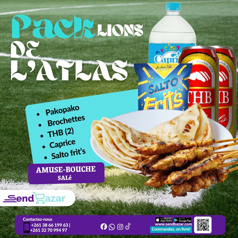Pack LIONS DE L'ATLAS