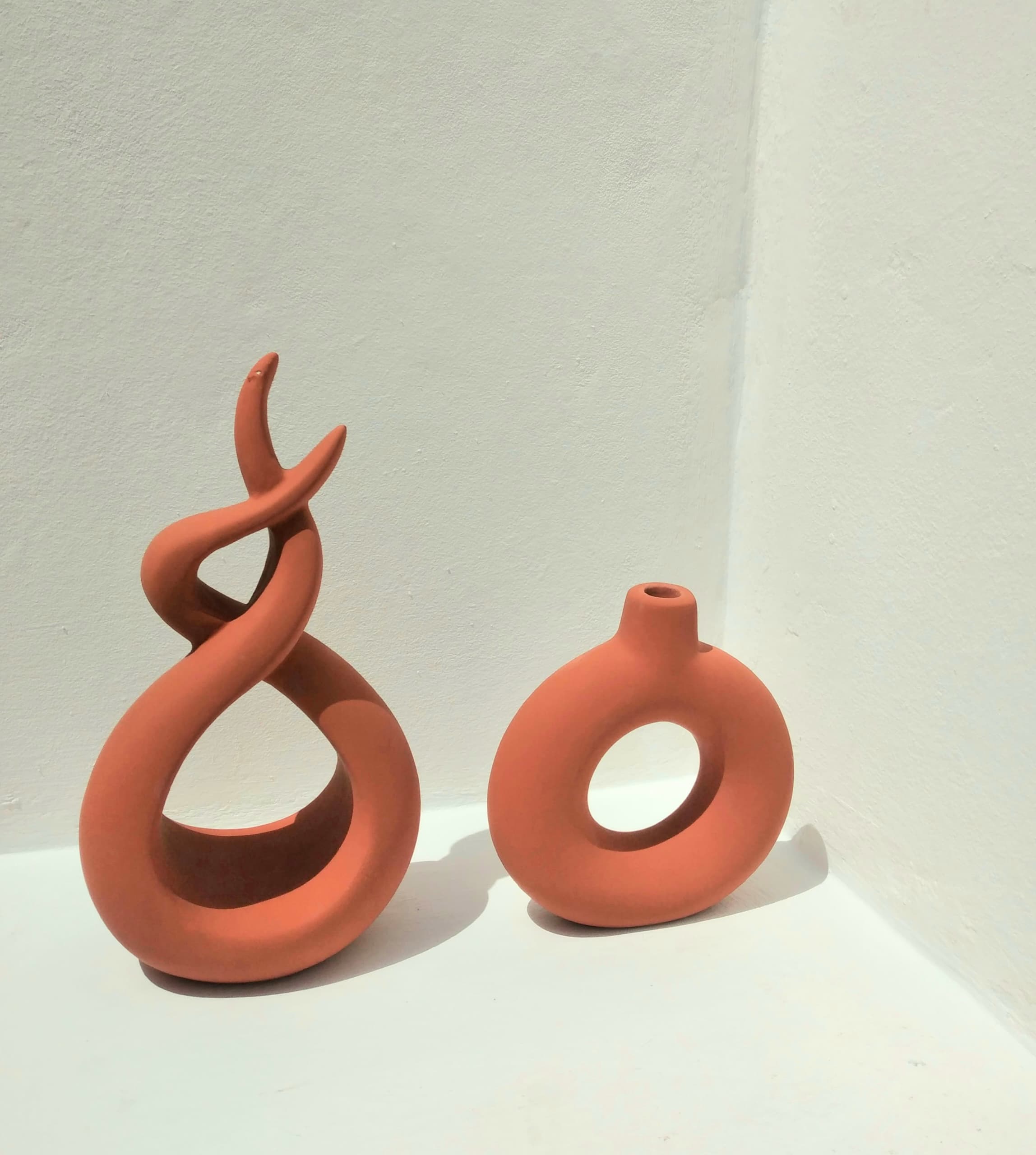Lot de 2 vases en céramiques