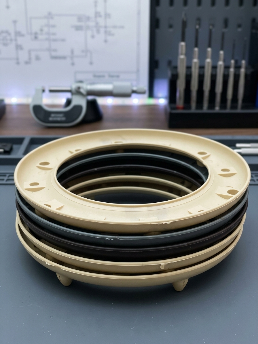 Support de Bouteille de Gaz Plastique Renforcé (Anti-rouille) — vue 1