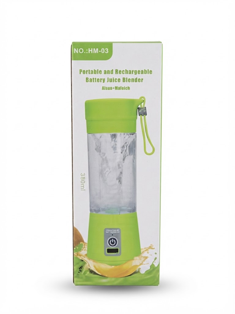Alsun+Mafeich HM‑03 Blender Portable Rechargeable 380 ml — vue 1