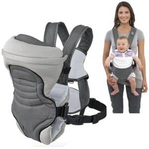 Porte-Bébé Ergonomique Multi-Positions - Chicco - Soft & Dream (Gris) — vue 1