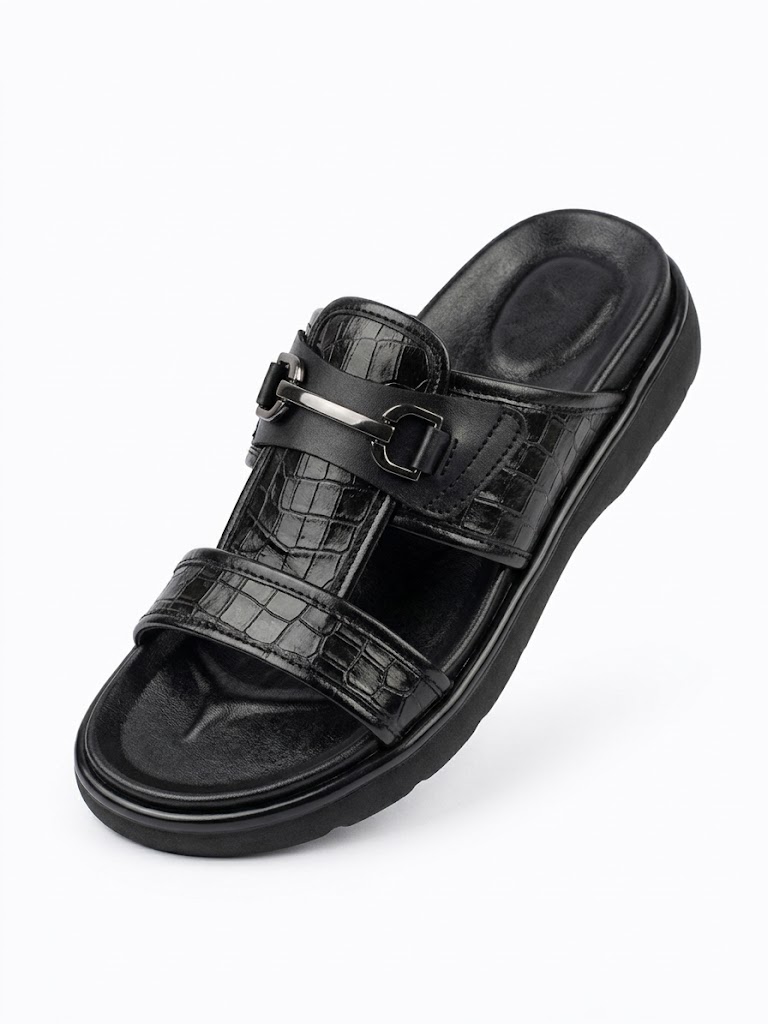Sandales Orthopédiques Homme en Cuir — vue 1
